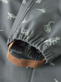 NAME IT Fleece Regndragt Dry10 Balsam Green Dino